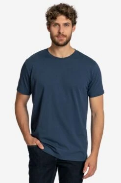 Basic T-Shirt Aus Reiner Bio-Baumwolle Für Herren