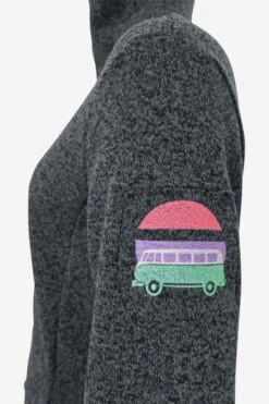 Endless Bulli Strickfleecejacke Für Damen -Fashion Liebe elkline bulli fleecejacke 2014085 102100 endless 04 low