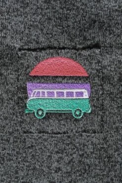 Endless Bulli Strickfleecejacke Für Damen -Fashion Liebe elkline bulli fleecejacke 2014085 102100 endless 06 low