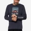 Bulli Langarmshirt Aus Reiner Bio-Baumwolle Für Herren -Fashion Liebe elkline bulli langarmshirt 1040089 219000 hot seat