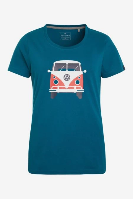 Bulli T-Shirt Aus Reiner Bio-Baumwolle Für Damen 5 Bulli T-Shirt Aus Reiner Bio-Baumwolle Für Damen – Bild 3