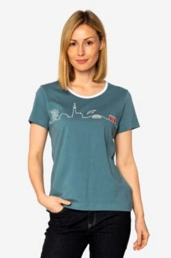Bulli T-Shirt Für Damen Aus Reiner Bio-Baumwolle