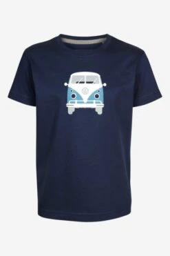Bulli T-Shirt Aus Reiner Bio-Baumwolle Für Kinder
