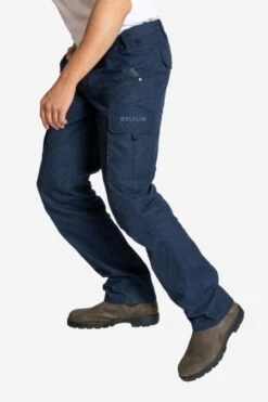 Gewachste Freizeithose Für Herren -Fashion Liebe elkline cargohose 1062081 blueshadow daktari 3 neu