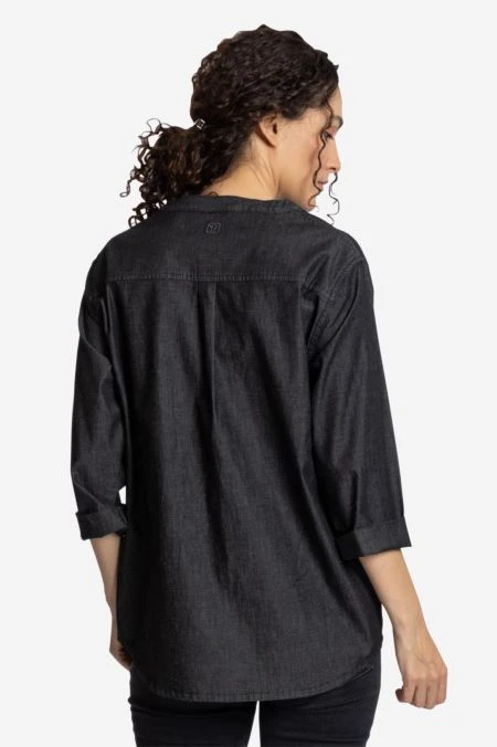 Jeansbluse Für Damen 4 Jeansbluse Für Damen – Bild 2