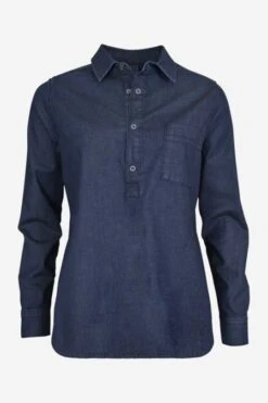 Classic Jeansshirt Für Damen