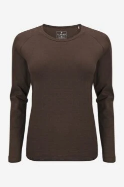 Langarmshirt Aus Bio-Baumwoll Mix Für Damen