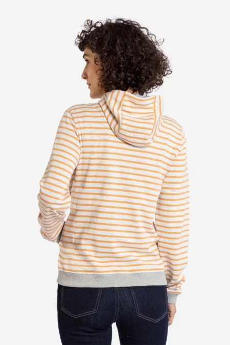 Ringel Sweatjacke Mit Kapuze Für Damen 5 Ringel Sweatjacke Mit Kapuze Für Damen – Bild 3