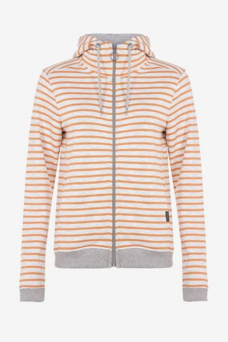 Ringel Sweatjacke Mit Kapuze Für Damen 6 Ringel Sweatjacke Mit Kapuze Für Damen – Bild 4