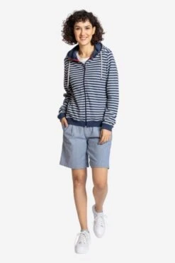 Ringel Sweatjacke Mit Kapuze Für Damen 15 Ringel Sweatjacke Mit Kapuze Für Damen -Fashion Liebe elkline damen ringel sweatjacke 2015057 219150 new day 05 p