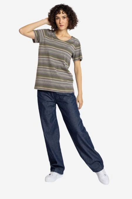 Gestreiftes T-Shirt Für Damen 7 Gestreiftes T-Shirt Für Damen – Bild 5