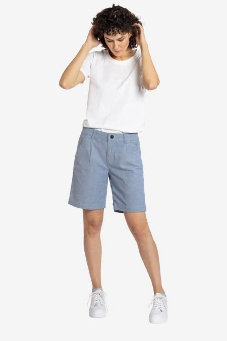 Shorts Aus Baumwolle Und TENCEL™ Lyocell Für Damen 10 Shorts Aus Baumwolle Und TENCEL™ Lyocell Für Damen – Bild 8