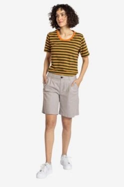 Shorts Aus Baumwolle Und TENCEL™ Lyocell Für Damen -Fashion Liebe elkline damen short kurze hose 2065012 753150 shorty 05 p rev