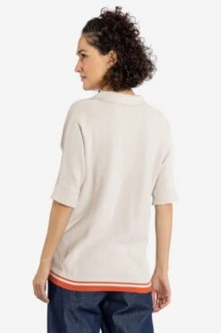 Strick Poloshirt Aus Reiner Bio-Baumwolle Für Damen -Fashion Liebe elkline damen strick poloshirt 2044013 156406 teed up 02 p