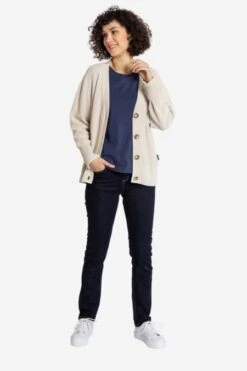 Strickjacke Aus Reiner Bio-Baumwolle Für Damen -Fashion Liebe elkline damen strickjacke 2039022 156000 verstrickt 04 p