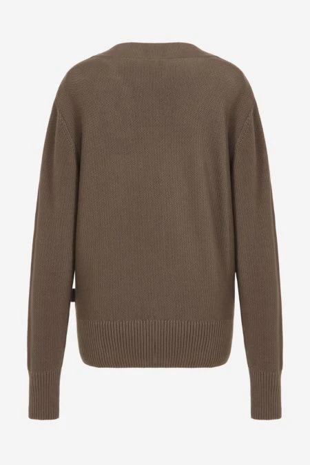 Strickjacke Aus Reiner Bio-Baumwolle Für Damen 4 Strickjacke Aus Reiner Bio-Baumwolle Für Damen – Bild 2