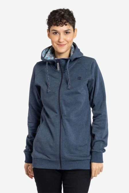 OCEAN Sweatjacke Aus Bio-Baumwoll Mix Für Damen 3 OCEAN Sweatjacke Aus Bio-Baumwoll Mix Für Damen