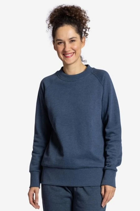 Sweatshirt Aus Bio-Baumwoll Mix Für Damen 3 Sweatshirt Aus Bio-Baumwoll Mix Für Damen