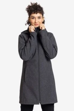 Winddichter Fleecemantel Für Damen