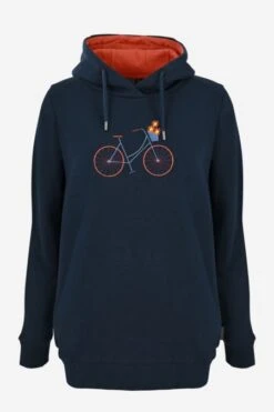 Hoodie Aus Bio-Baumwoll Mix Für Damen 11 Hoodie Aus Bio-Baumwoll Mix Für Damen -Fashion Liebe elkline fahrrad sweat hoodie 2031047 212000 frieda 01 low