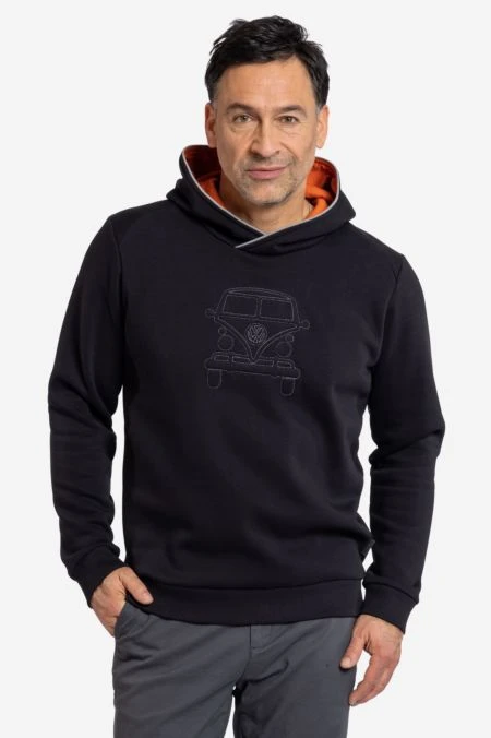 Bulli Hoodie Aus Bio-Baumwoll Mix Für Herren 3 Bulli Hoodie Aus Bio-Baumwoll Mix Für Herren