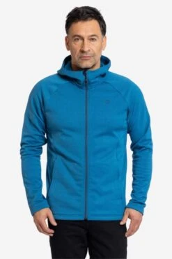 Stretch Fleecejacke Mit Kapuze Für Herren