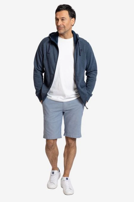 Sweatjacke Aus Bio-Baumwoll Mix Für Herren 10 Sweatjacke Aus Bio-Baumwoll Mix Für Herren – Bild 8