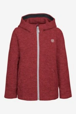 Strickfleecejacke Mit Kapuze Für Kinder