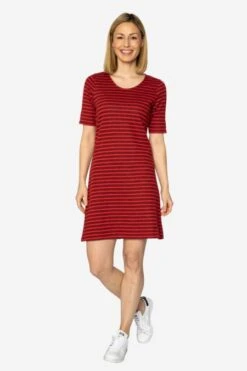 Ringel Sweatkleid Für Damen -Fashion Liebe elkline kleid 2059015 323411 makemyday 7