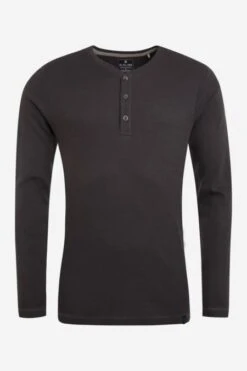 Langarm Henley Shirt Aus Bio-Bauwmoll Mix Für Herren -Fashion Liebe elkline langarmshirt 1040086 104000 whereever 1