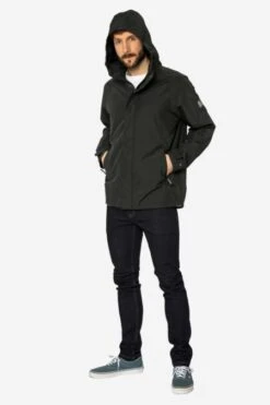 Wasserdichte Sympatex® Regenjacke Für Herren -Fashion Liebe elkline regenjacke 1017020 101000 action 8