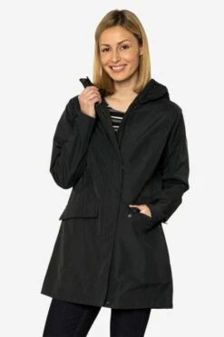 Wasserdichter Sympatex® Regenmantel Für Damen