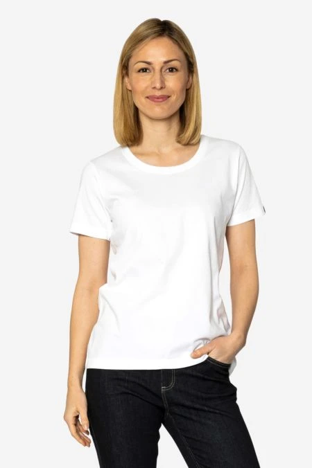 T-Shirt Aus Reiner Bio-Baumwolle Für Damen 3 T-Shirt Aus Reiner Bio-Baumwolle Für Damen