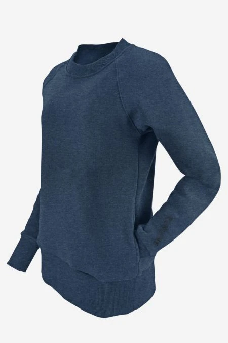 Sweatshirt Aus Bio-Baumwoll Mix Für Damen 7 Sweatshirt Aus Bio-Baumwoll Mix Für Damen – Bild 5