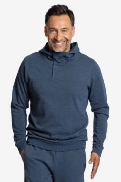 Hoodie Aus Bio-Baumwoll Mix Für Herren