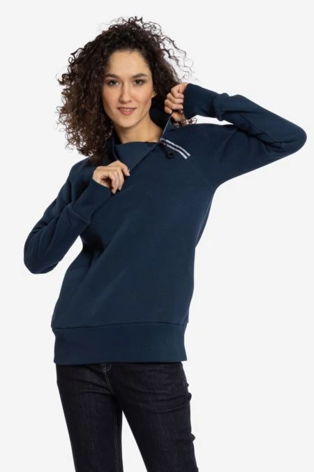 Performance Sweatshirt Mit Stehkragen Für Damen 5 Performance Sweatshirt Mit Stehkragen Für Damen – Bild 3