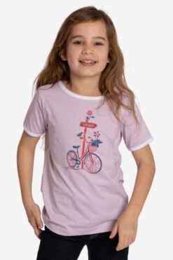 T-Shirt Aus Reiner Bio-Baumwolle Für Mädchen