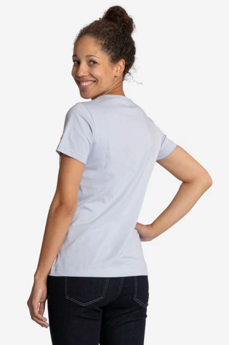 T-Shirt Aus Reiner Bio-Baumwolle Für Damen 4 T-Shirt Aus Reiner Bio-Baumwolle Für Damen – Bild 2