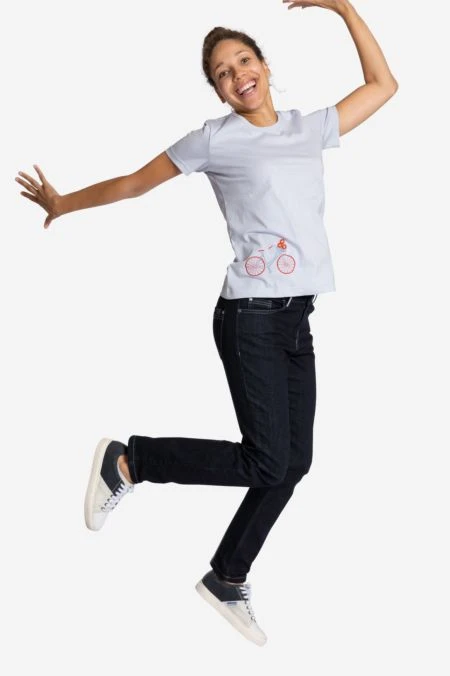 T-Shirt Aus Reiner Bio-Baumwolle Für Damen 7 T-Shirt Aus Reiner Bio-Baumwolle Für Damen – Bild 5