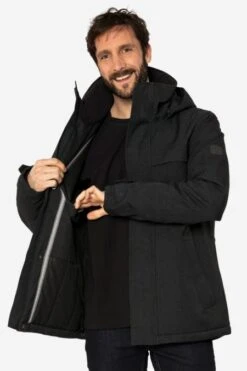 Undercover Wasserdichte Winterjacke Für Herren -Fashion Liebe elkline winterjacke 1011056 anthramelange undercover 3